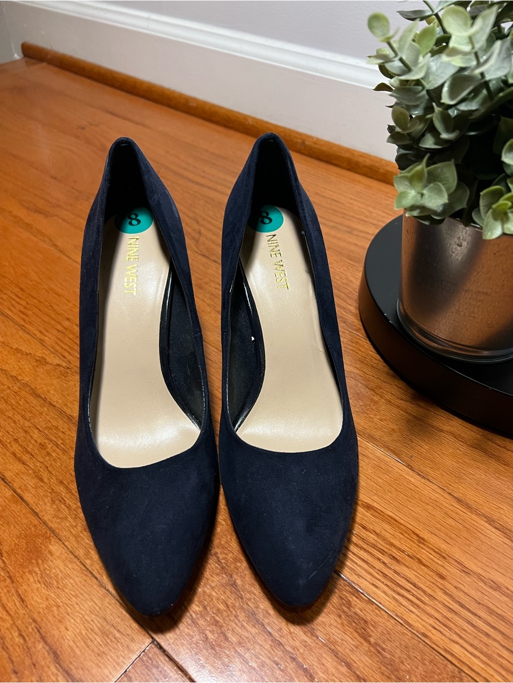Nine West Women's Black Pointed Toe Pumps